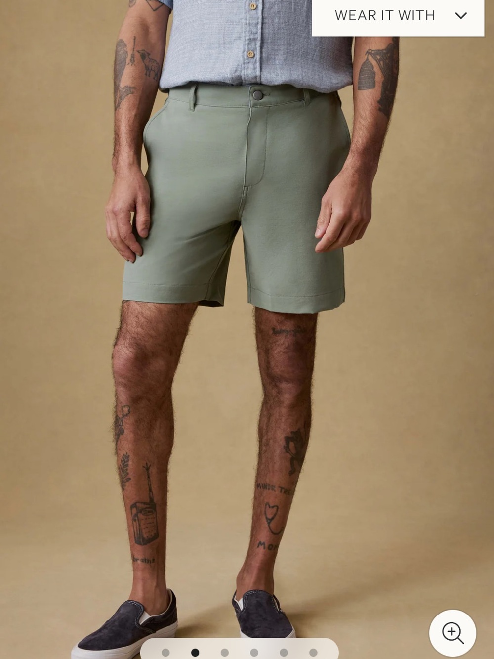 Faherty Brand All Day Shorts 2.0 Hybrid Swim Trail Olive Green Men’s Size 31